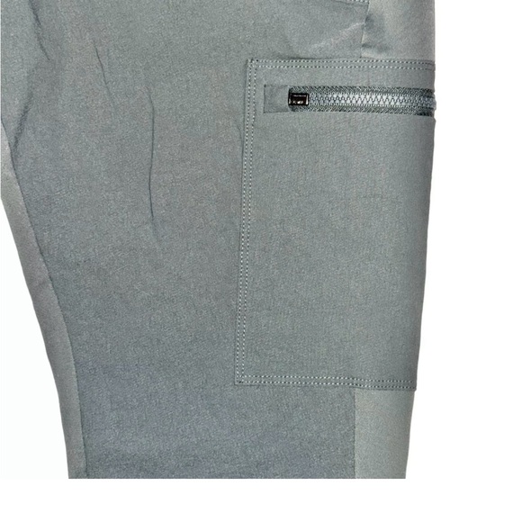 Gray Athleta: Waist measures 28". Inseam measures 26" - Picture 3 of 7